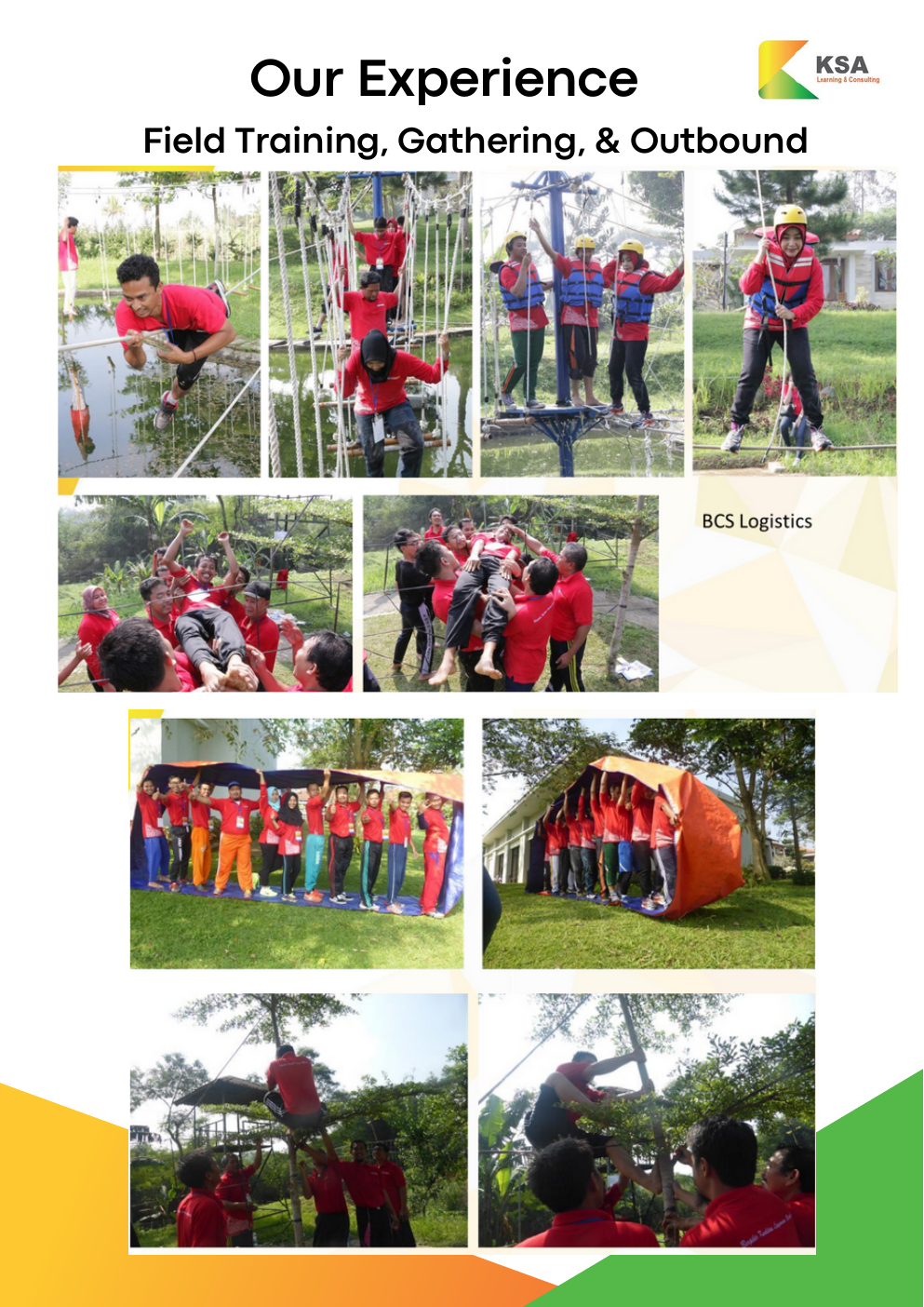 KSA field training and outbound experience